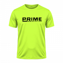 Prime Nutrition Soft-Tech Neon Sarı Tişört